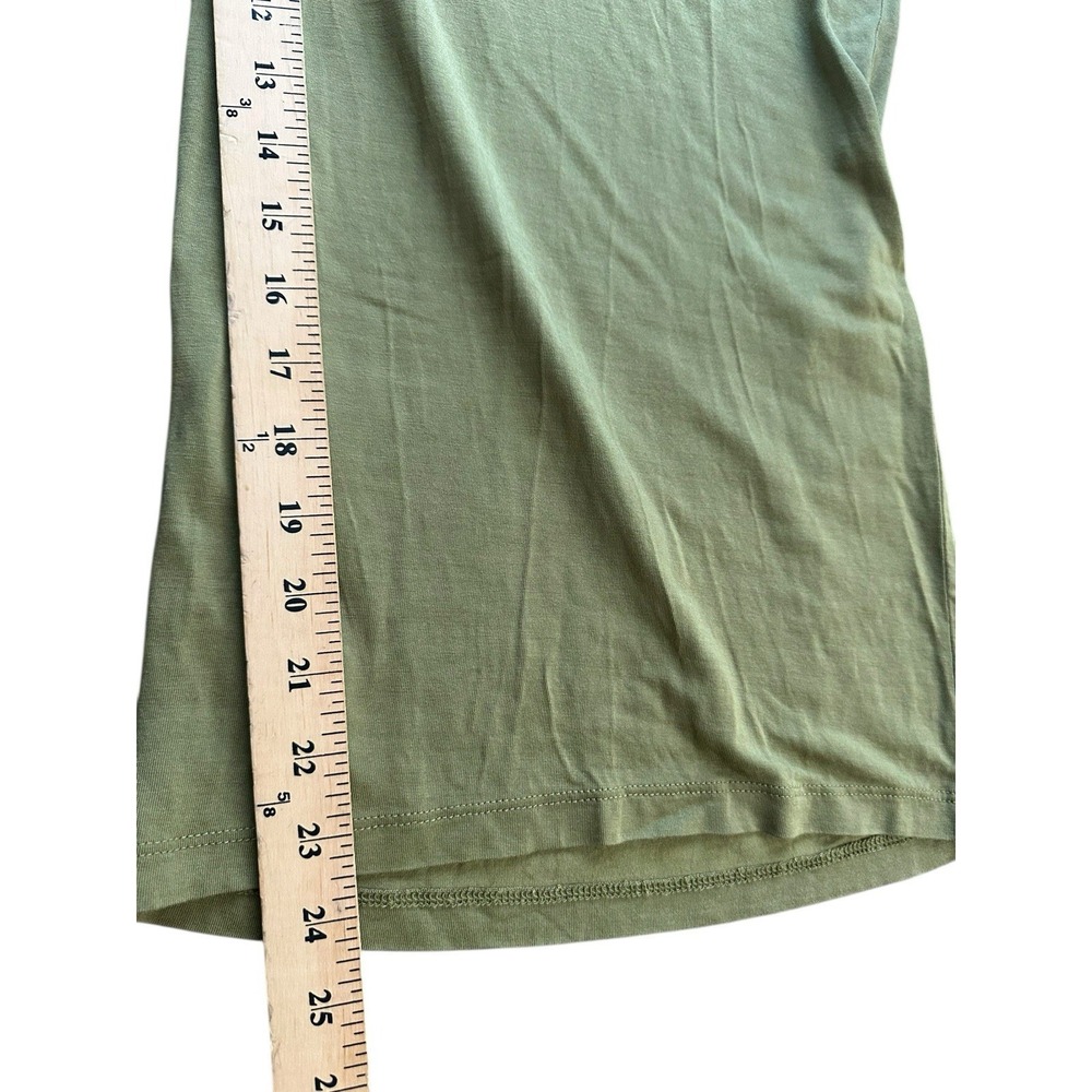 Gudrun Sjoden Green Stretchy Crop Wide Leg Pants XL Modal Boho Lagenlook #W1-9 - Picture 6 of 9